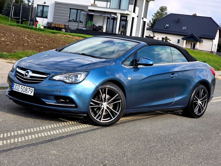 Opel Cascada 1.6Turbo SIDI Benzyna 170KM Bixenony Led Skóry 2xpdc Alu19" Cabrio