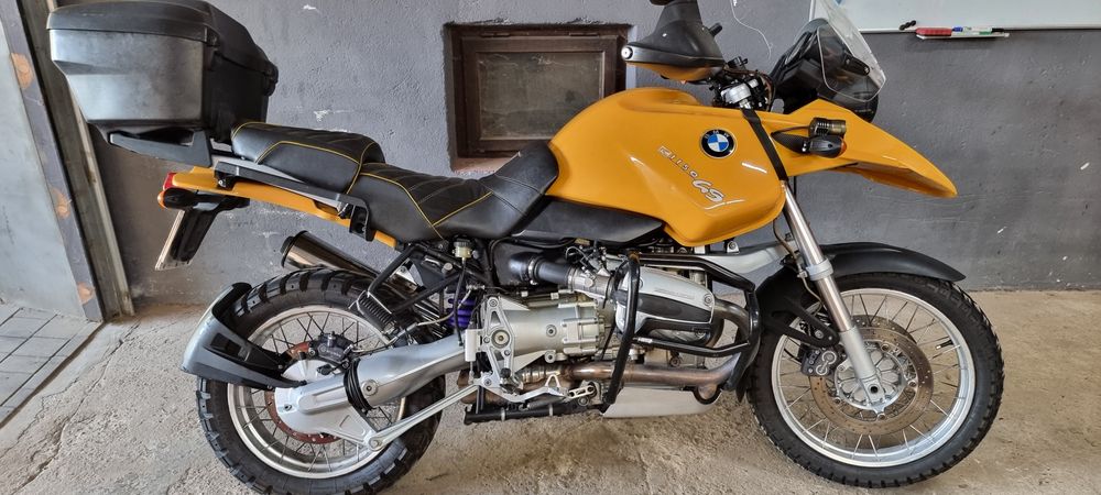 BMW R1150GS od motocyklisty