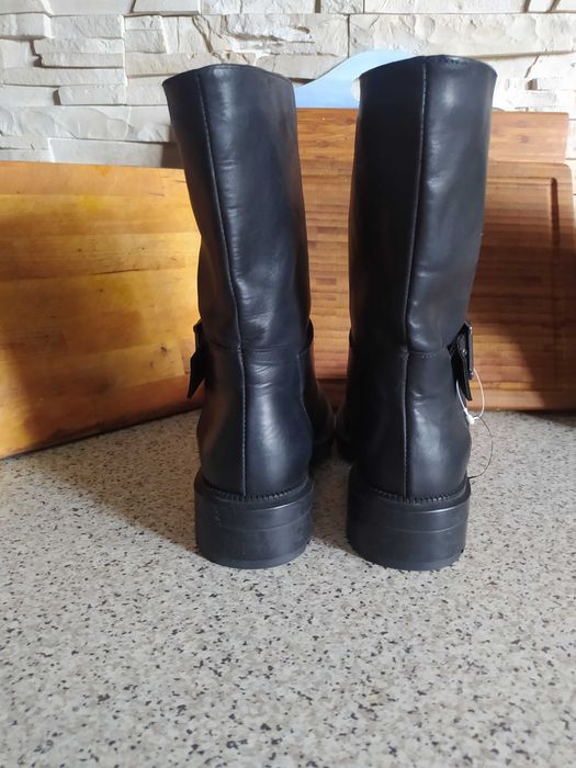 Buty kozaki damskie  skóra Aquatalia r.37