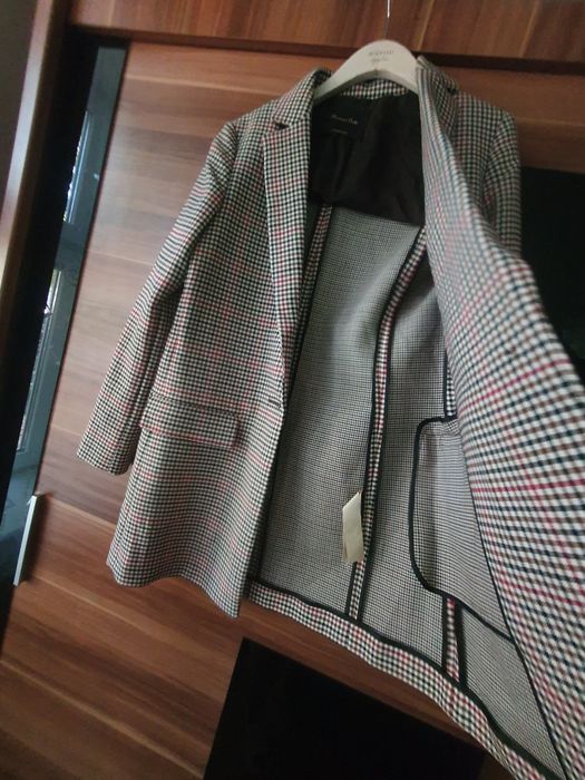 Massimo Dutti  żakiet z wełną  36-38