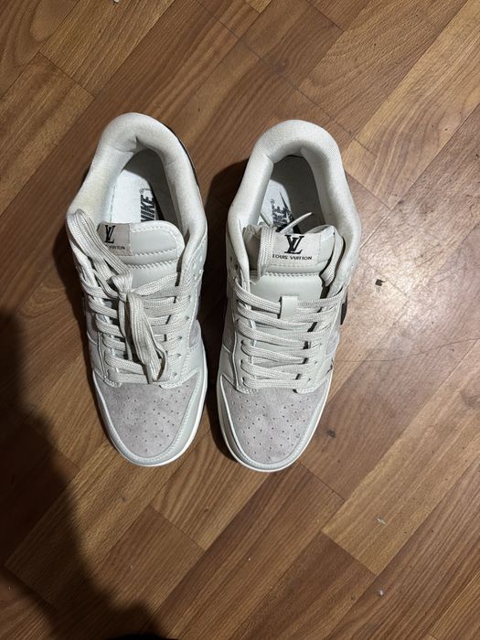 Кросівки Nike SB Dunk Low x Louis Vuitton Grey Black