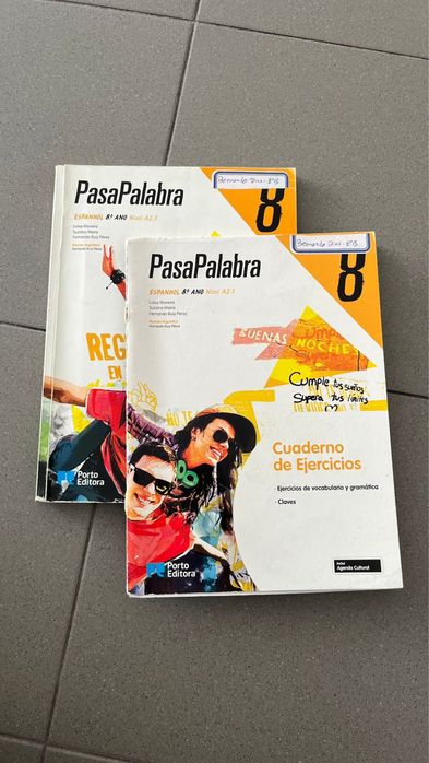 Manual + Caderno atividades 8 ano