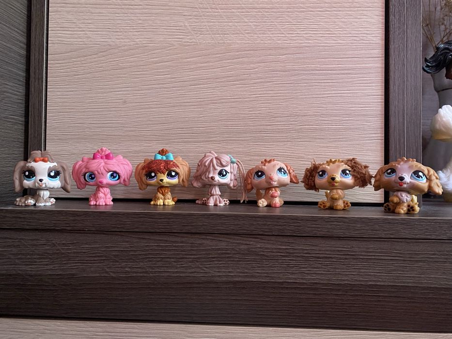 LPS Littlesy pet shop psy zestaw