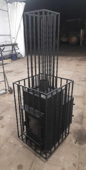 Piec do sauny opalany drewnem