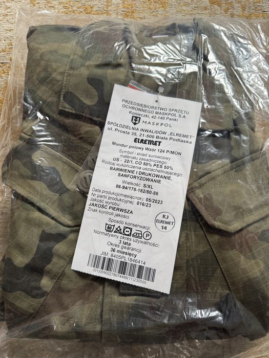 Mundur polowy 124/p Mon roz s/xl