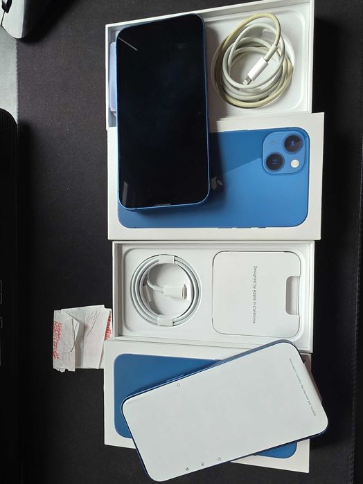 Piekny model TOP nowy niebieski piekny kolor 256gb Apple iPhone 13 zamiana
