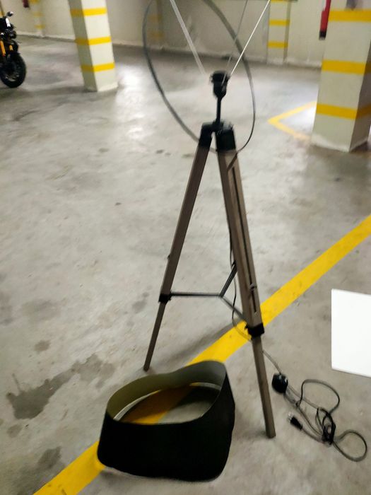 Candeeiro pe alto extensivel