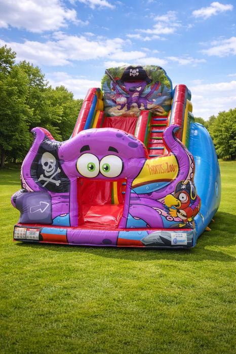 Dmuchana zjeżdżalnia, Dmuchańce