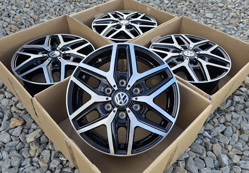 6x120 16 Alufelgi 16 VOLKSWAGEN CARAVELLE T7 Transporter T7 Nowe wzmacniane! FORD Transit Tourneo