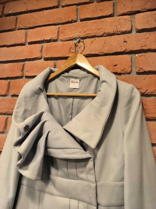 Płaszcz Valentino Red Damski Wełniany Wełna