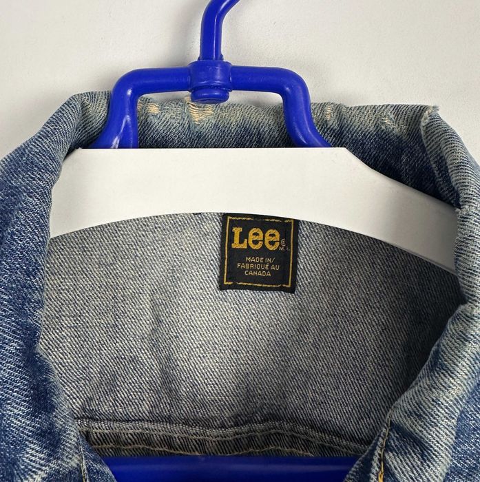 Kurtka jeansowa LEE katana męska boxy vintage r. M/L