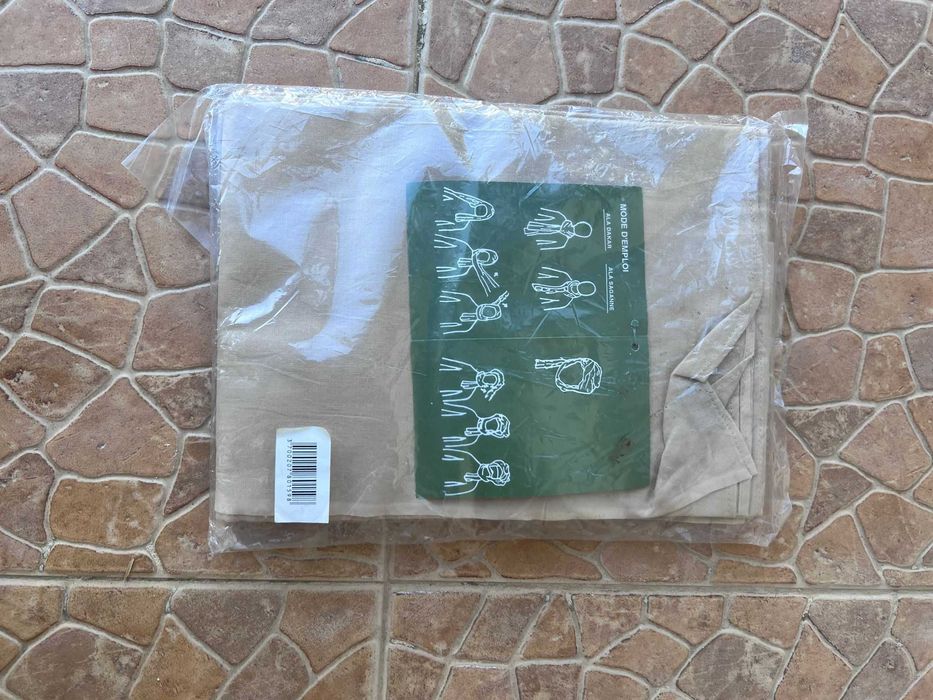Lenço/echarpe de proteção - Novo