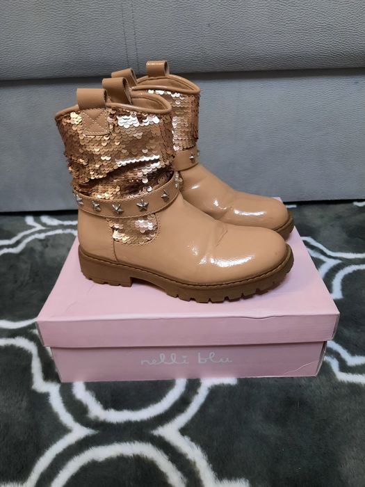 Kozaki dziewczęce Nelli Blu