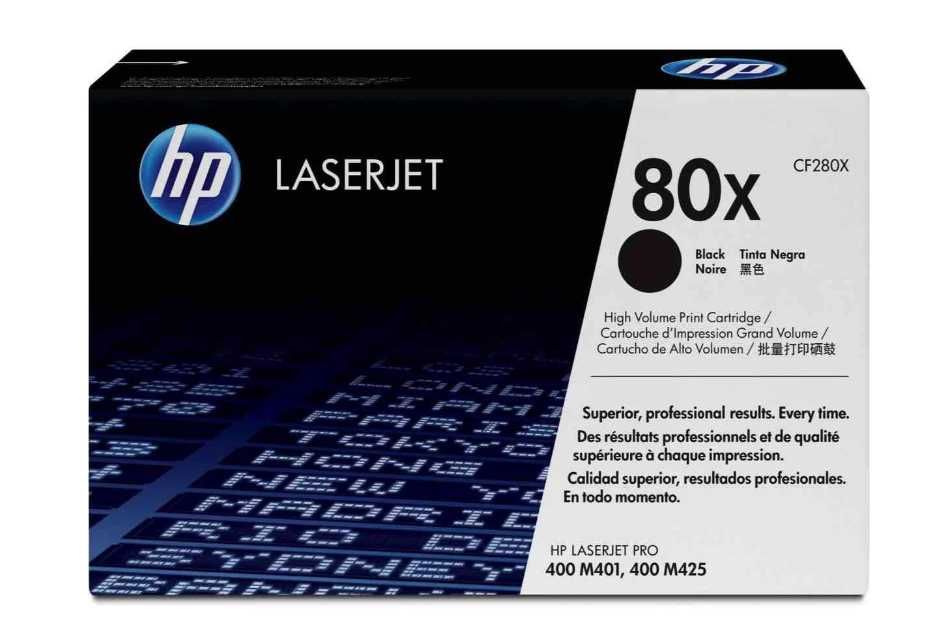 HP CF280X (80X) увеличенный картридж для HP M401/M425