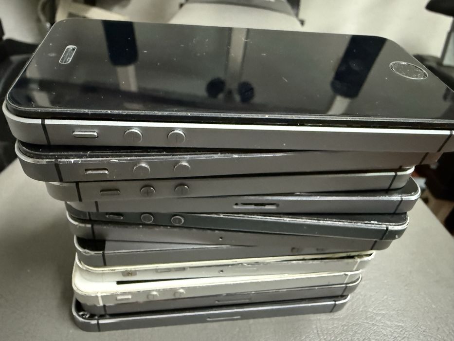 Lote de iphones para peças