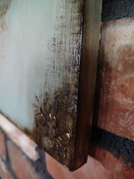 Rezerwacja -Obraz,panel dekoracyjny na 100 letniej desce