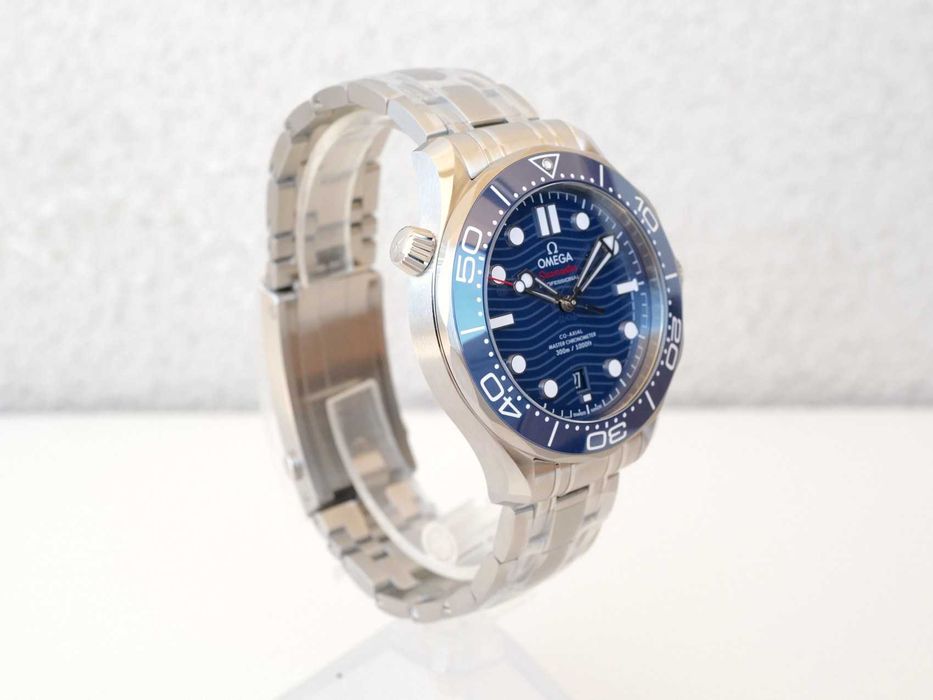 Omega Seamaster Diver 300m Co-Axial Chronometer Blue Dial 42mm NEW (2026)