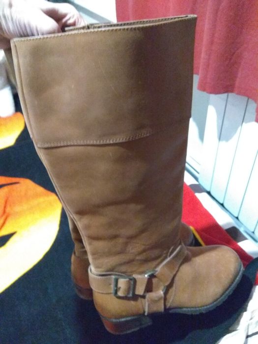 Сапоги ботфорты осень 38