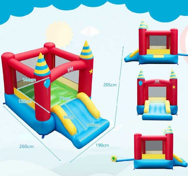 Insuflável Castelo - Alugar