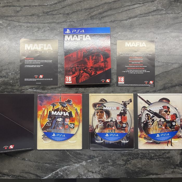 Игра Mafia trilogy PS4, PS5