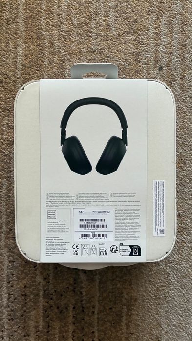 Auscultadores Sony Noise Cancelling Bluetooth WH-1000XM6B - Preto