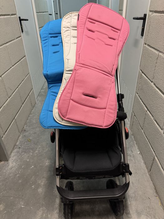 Carrinho de bebe Easywalker June c/ mts extras