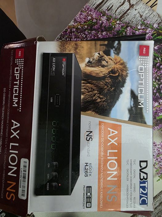 Dekoder do odbioru tv naziemnej i kablowej