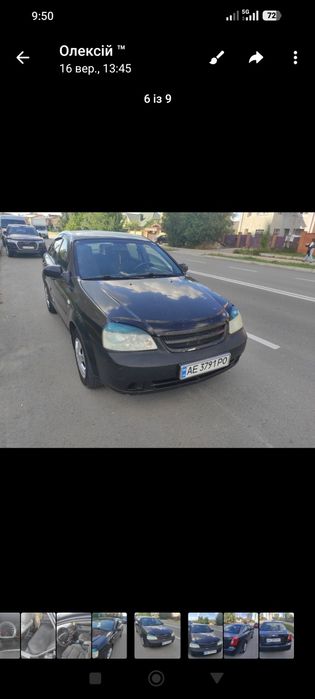 автомобіль Шевроле Ланчети