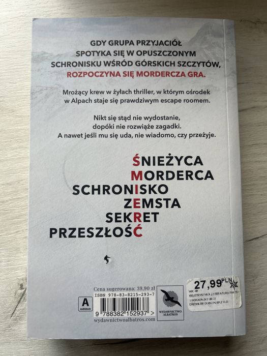 Ksiazka „Rozgrywka” Allie Reynolds