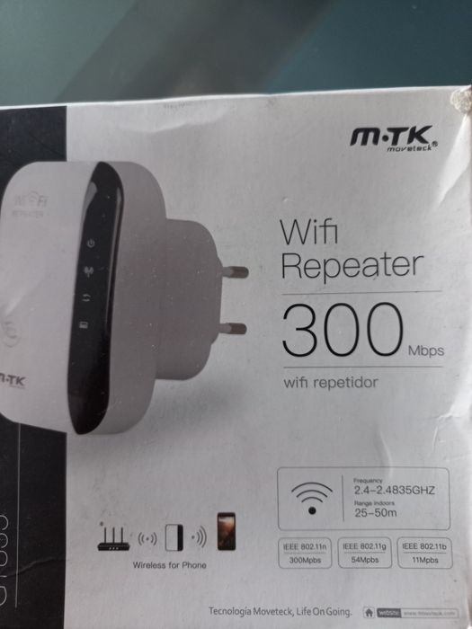 Novo Amplificador de  Wi-Fi em casa.