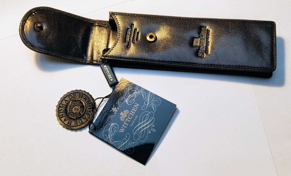 Etui piórnik na pióra długopisy Wittchen skóra - nowe!