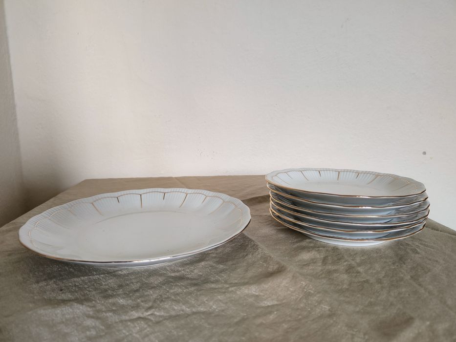 Komplet talerzy płytkich 6+1