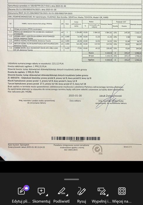 Gr Yaris sport I właściciel salon PL szpera przód i tył