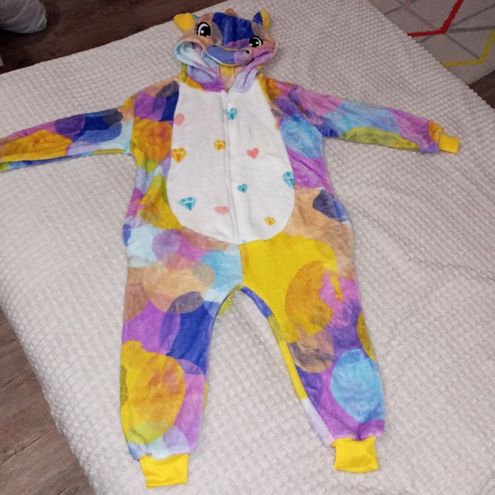 Piżama kigurumi jednorożec dla dzieci, r. 110