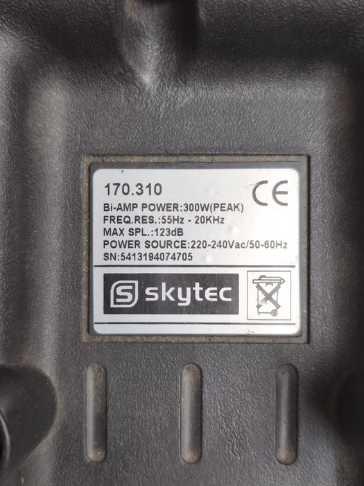 par colunas Skytec 300w  PA