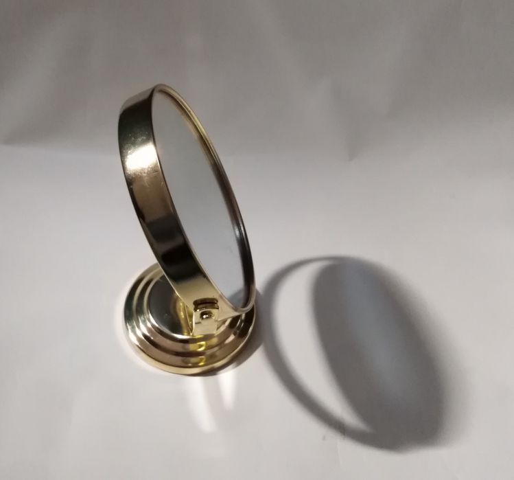 Conj suporte organizador de maquilhagem ou bijuteria + espelho duplo