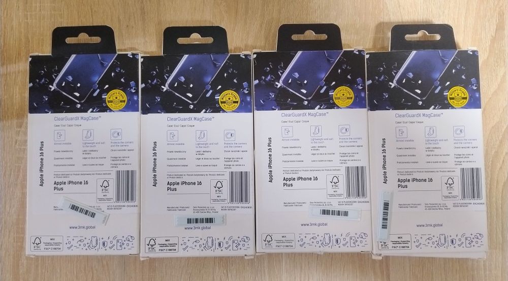 NOWE etui 3mk do iPhone 16 Plus z MagSafe silikon bezbarwny