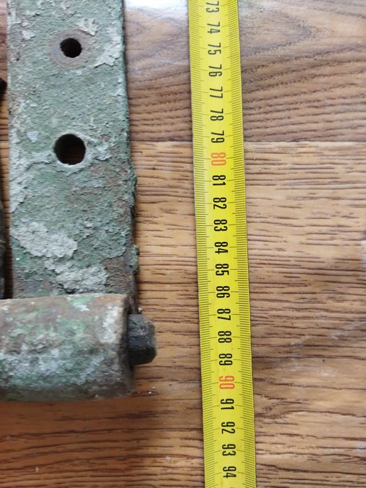 Петли кованые для калитки