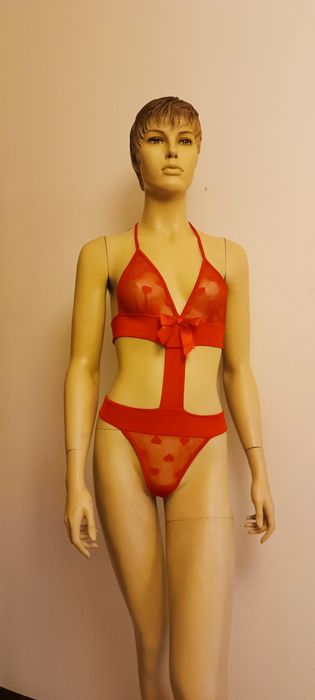 Body Vermelho. Lingerie. Excelente estado. S/M