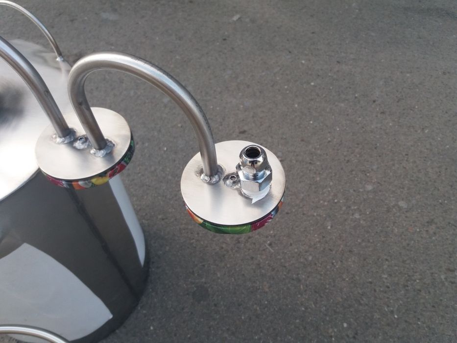 Дистиллятор на 40л,під 2 скляних банкиДистилятор