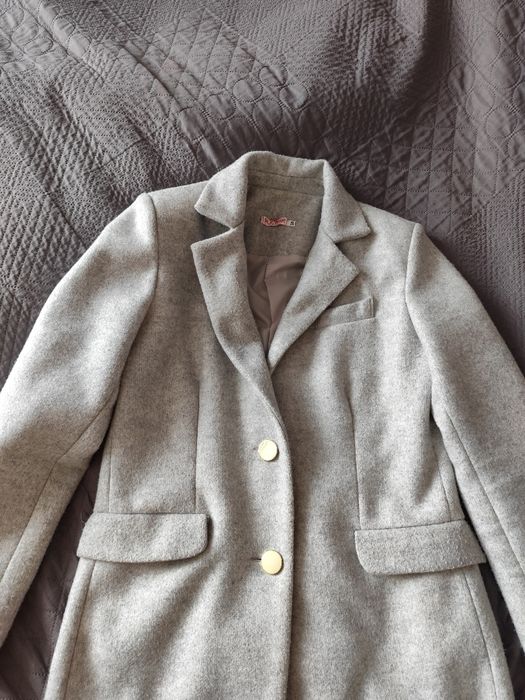 Płaszcz damski szary 38