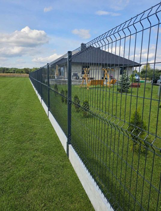 Promocja!! OGRODZENIE PANELOWE 153cm 4mm Podmurówka Komplet 69,9zł/mb