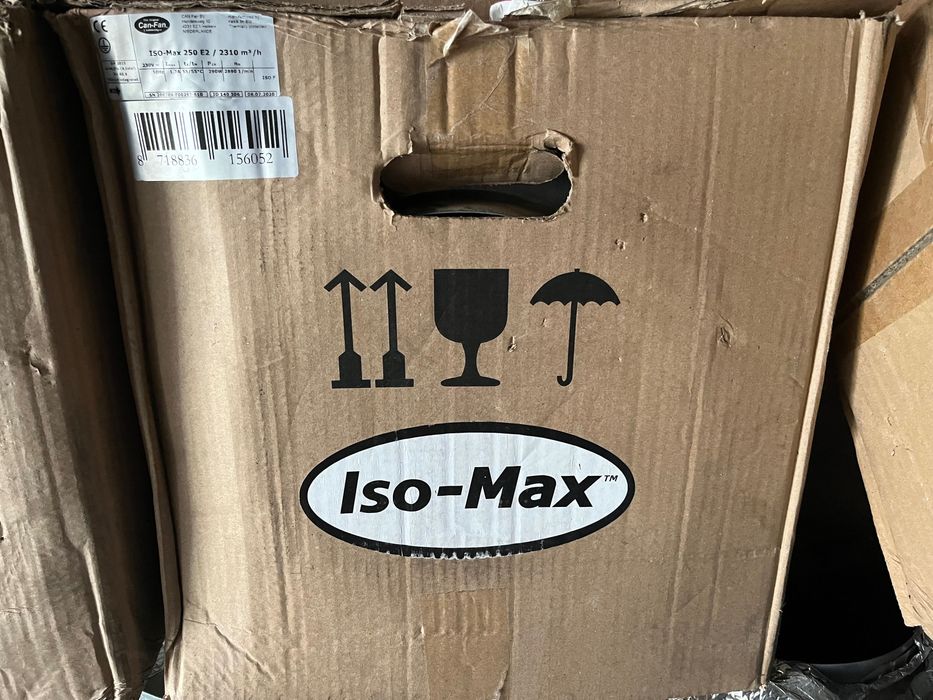 ISO-MAX 250 E2 діагональний трубчастий вентилятор