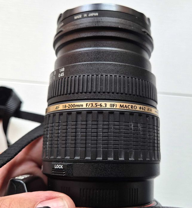 Sony Alfa SLT A65V + Obiektyw Tamron 18-200