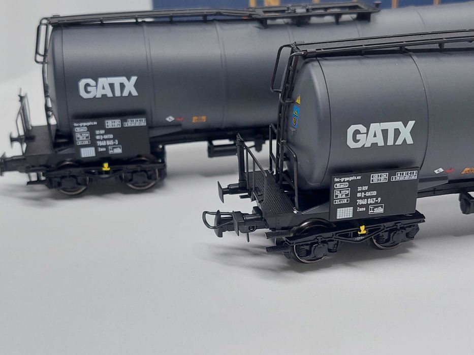 B-Models Van Biervliet VB-81068 wagony cysterny Zans Gatx H0