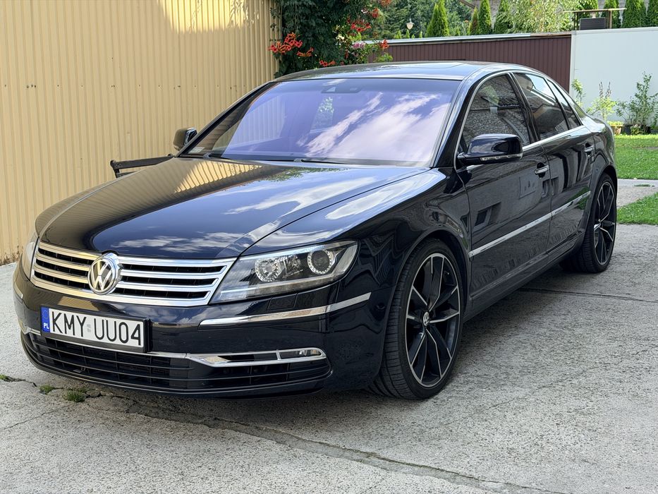 Sprzedam Volkswagen Phaeton 4.2 V8 Exclusive Masaże Dociągi Lodówka Webasto Dynaudio 4Motion 2010 Unikat 335 koni