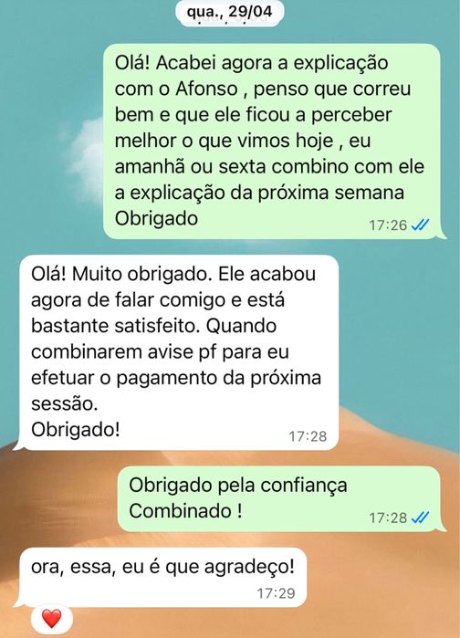 Explicações de Português , Inglês e Matemática