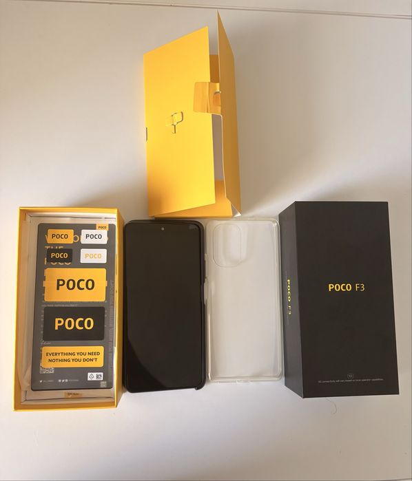 POCO F3 6/128 ГБ Ocean Blue, Б/у