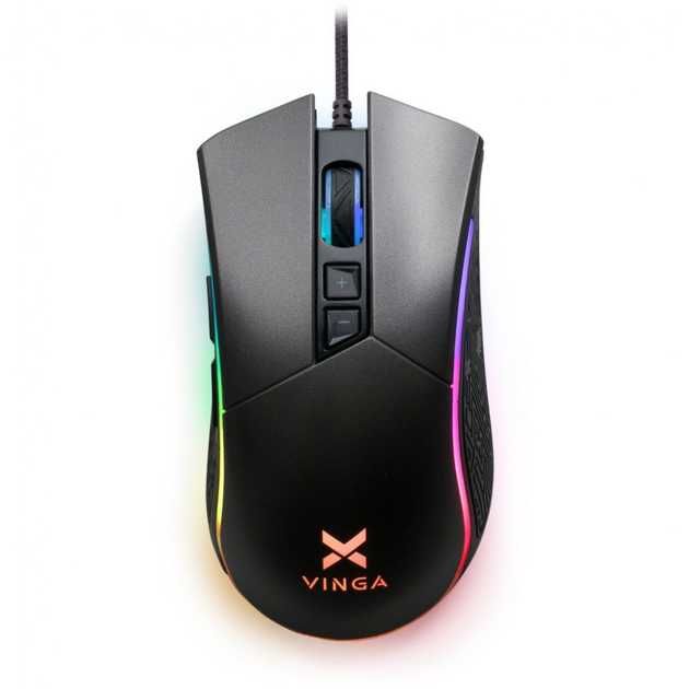 Комп'ютерна миша Vinga MSG-201 Black