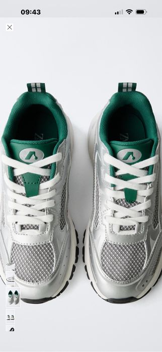 Кросівки фірми zara ,розмір 41